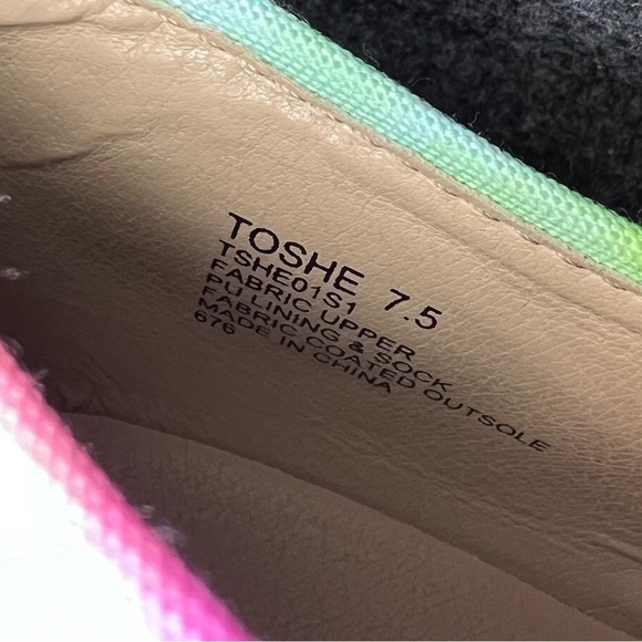 Steve Madden Toshe Tye Dye Slip-on Canvas Women's Shoes Size 7.5 - Picture 5 of 12